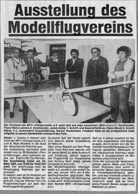 MFVH - Ausstellung des Modellflugvereins 1986_k