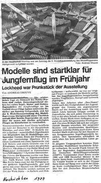 MFVH - Modelle sind startklar f&uuml;r Jungfernflug im Fr&uuml;hjahr 1986_k